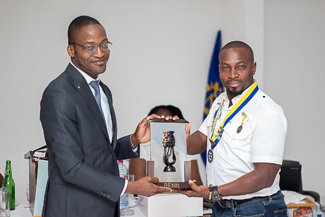  Gift From the Rotary Club of Bohicon, Benin