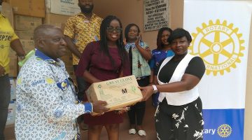 Rotarians in Ghana Responding to COVID-19 Pandemic